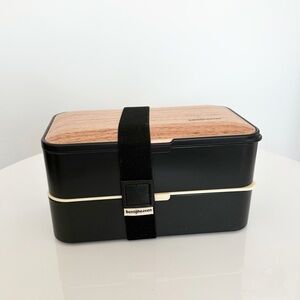 Bentoheaven Bento Box Adult Lunch Box Meal Prep Container with Utensils